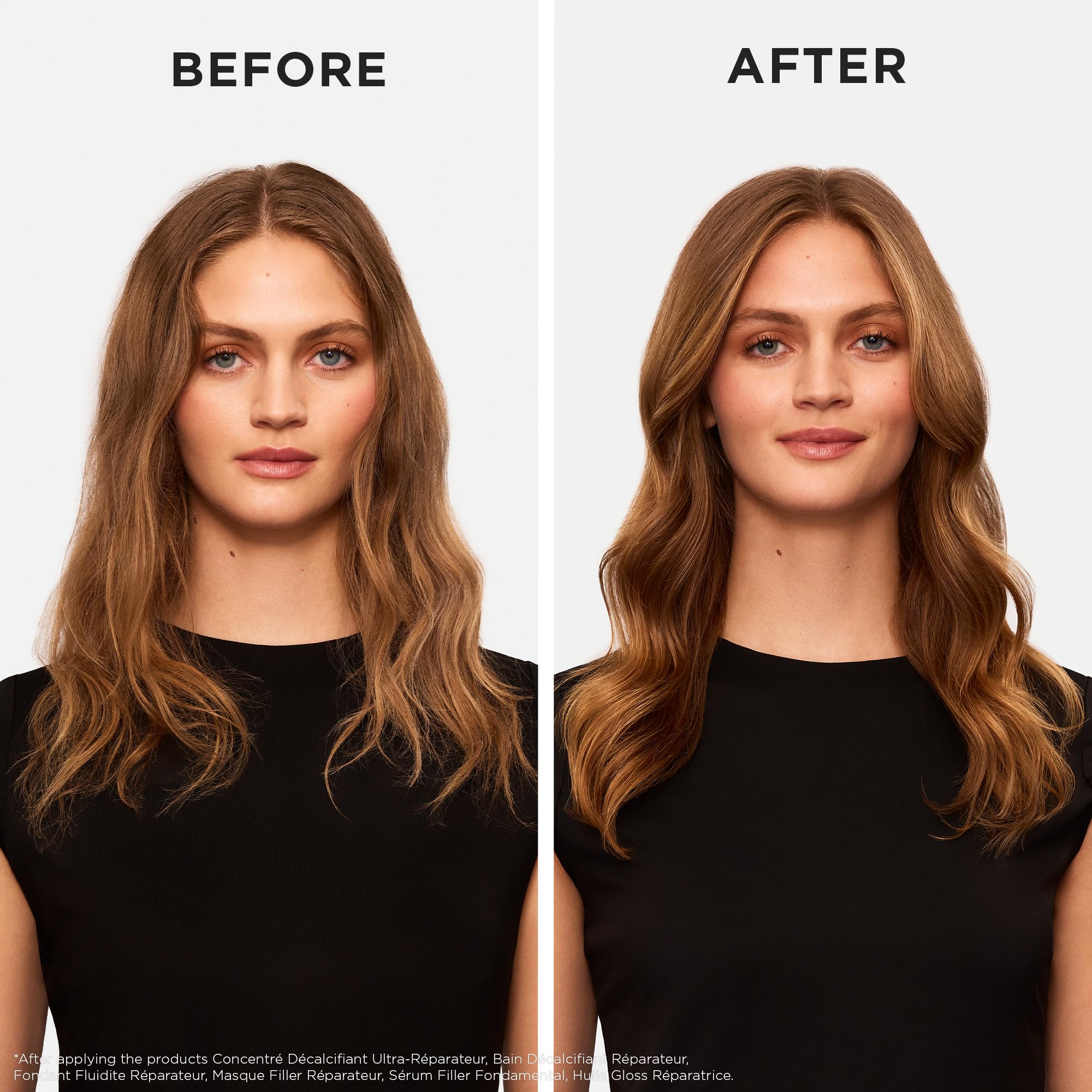 KÉRASTASE Premiere Sulfate-Free Hair Repair Shampoo, Strengthening & Smoothing for Breakage & All Damaged Hair Types, Removes Buildup and Decalcifies with Citric Acid
